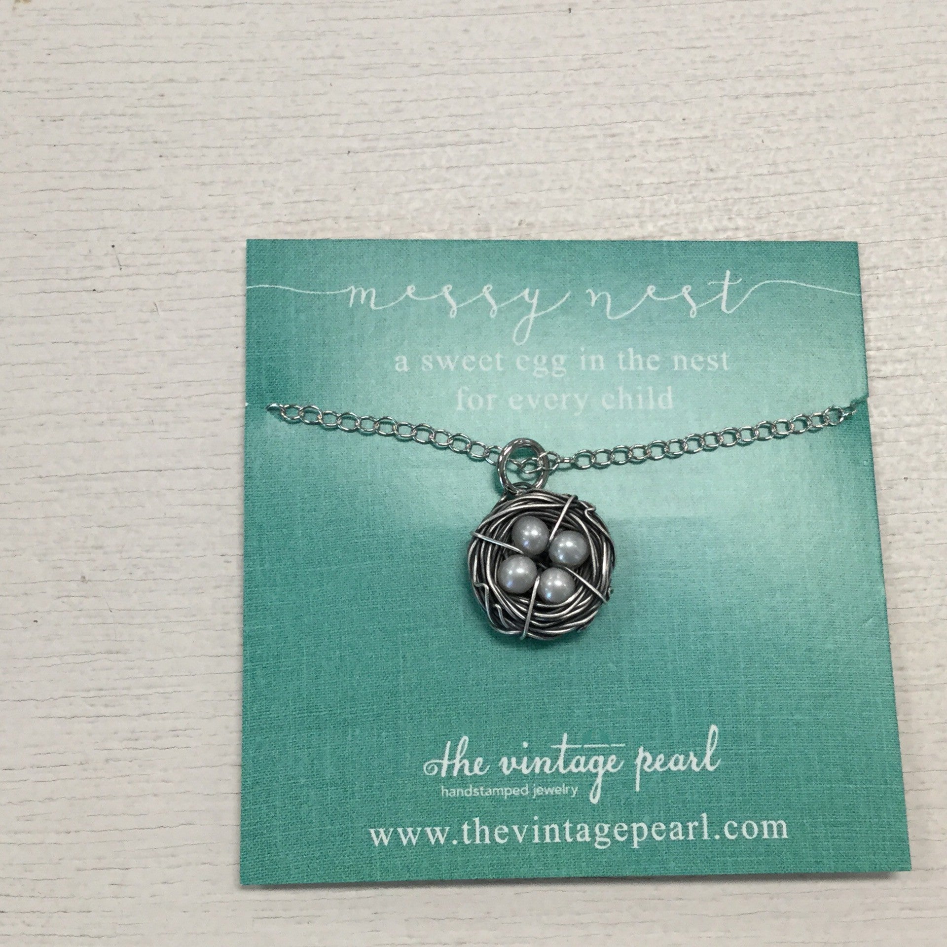 Messy nest necklace discount